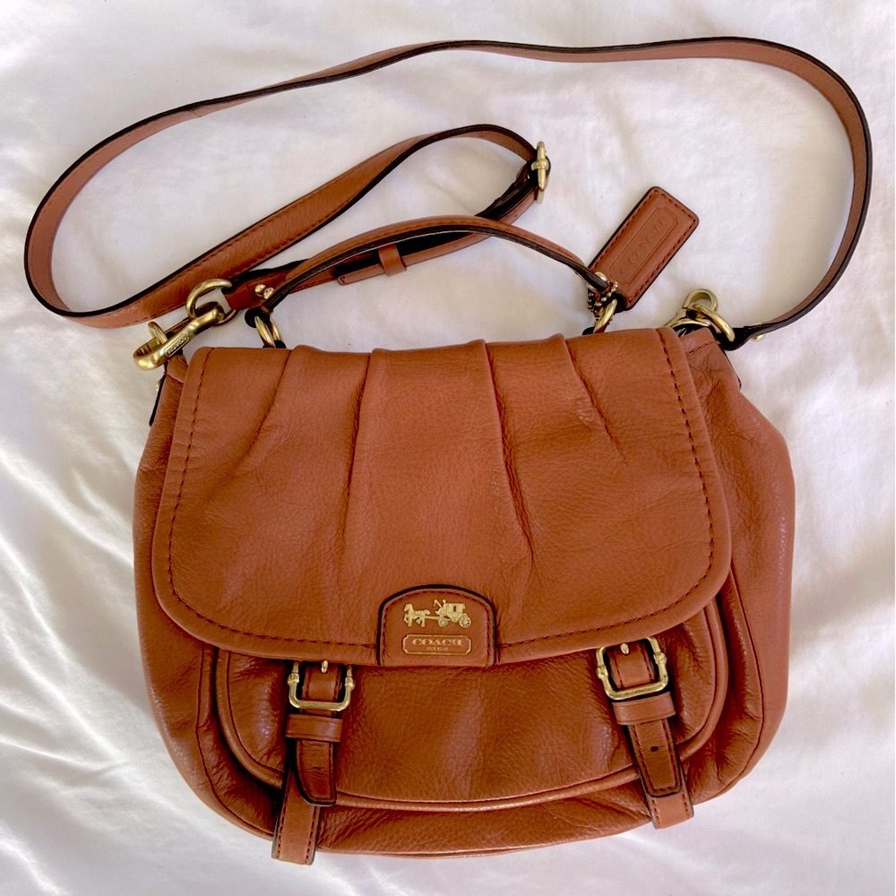 Coach Pebble Leather Crossbody Purse
